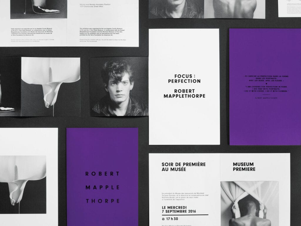 Robert Mapplethorpe - Exhibition Premiere Invite