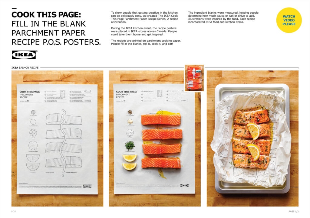 IKEA: Cook This Page