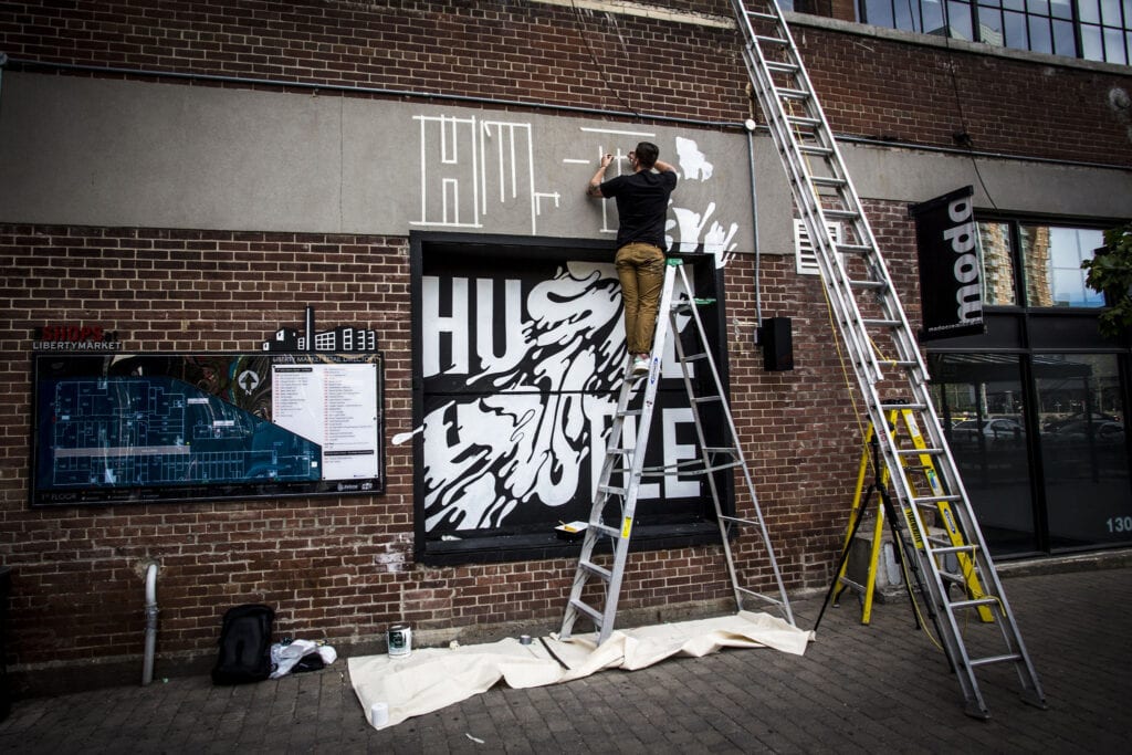 Liberty Market Murals