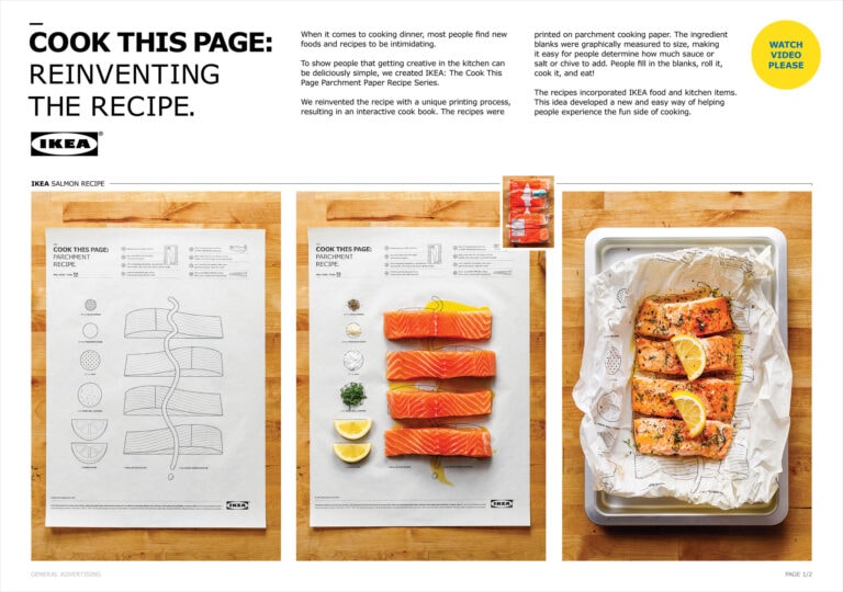 IKEA: Cook This Page