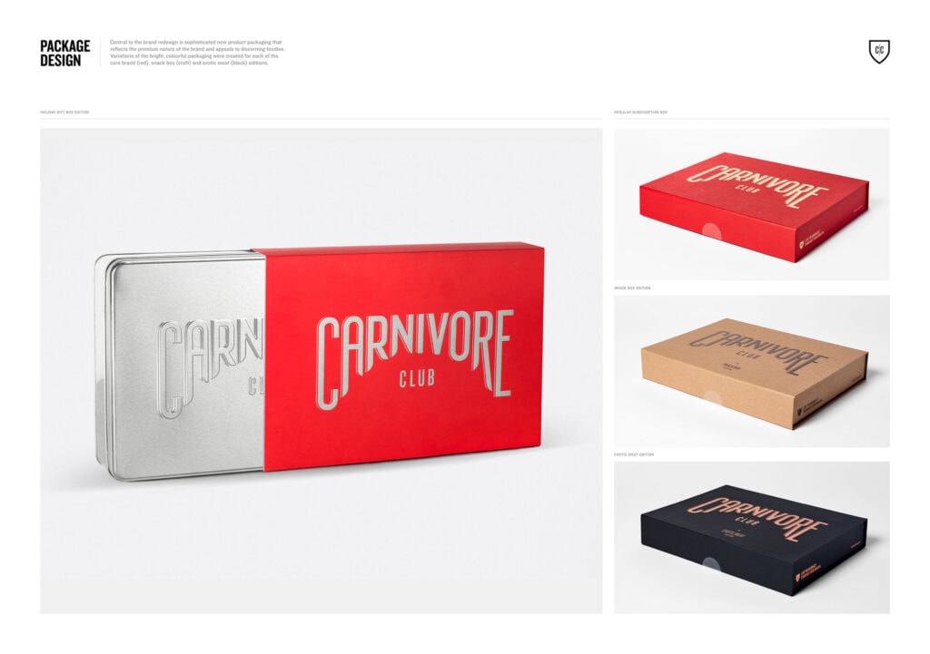 Carnivore Club: Brand Redesign