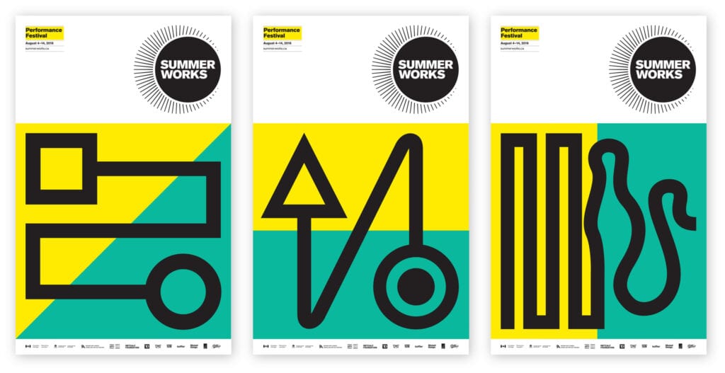 SummerWorks 2016 posters