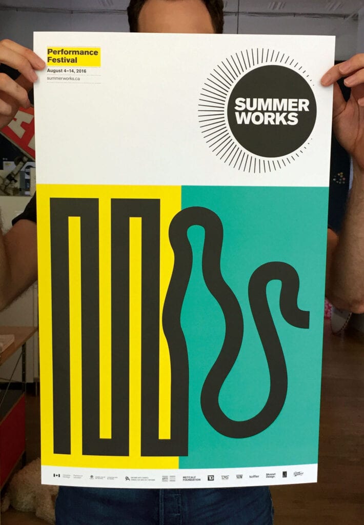 SummerWorks 2016 posters