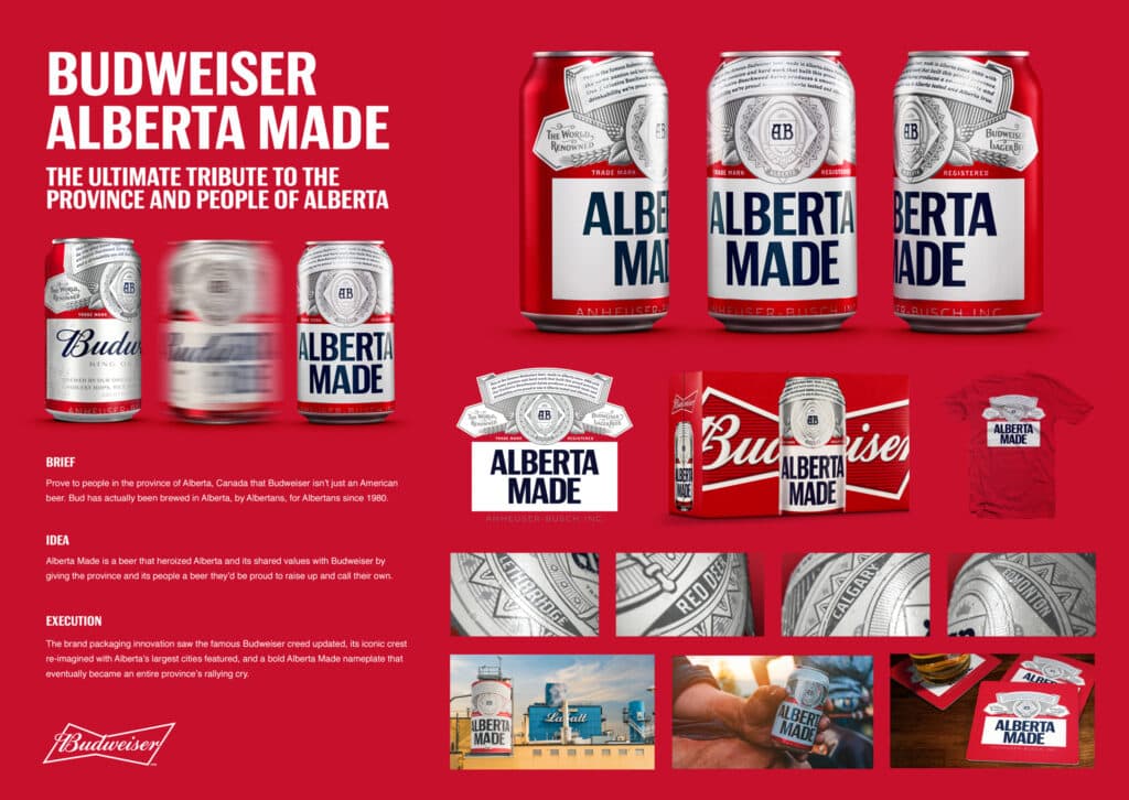 Budweiser-Alberta Made