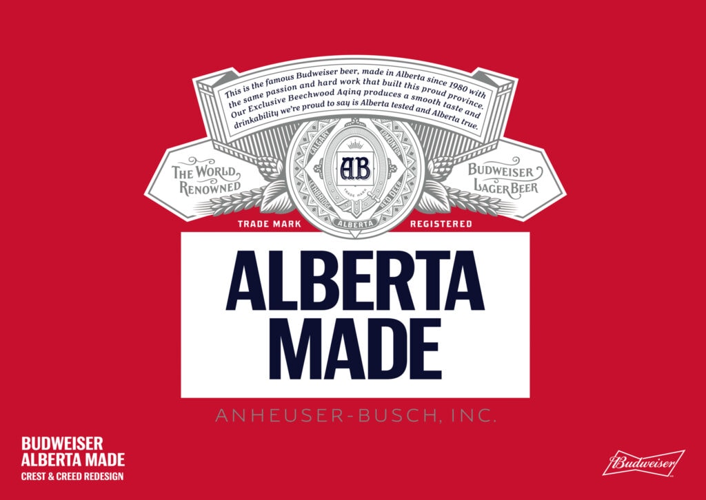 Budweiser-Alberta Made