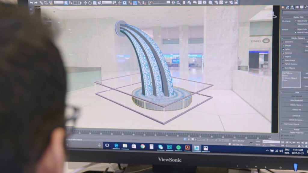 The BMO200 fountain