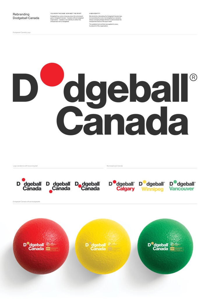 Dodgeball Canada Rebrand