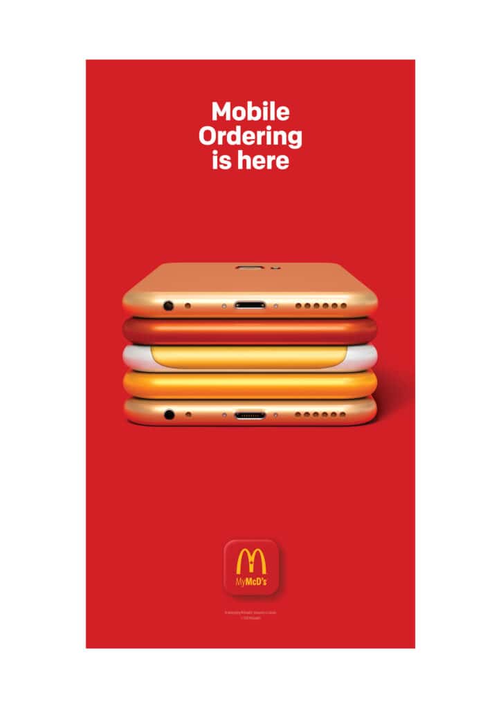 Mobile Menu: Big Mac/Fries/Egg McMuffin