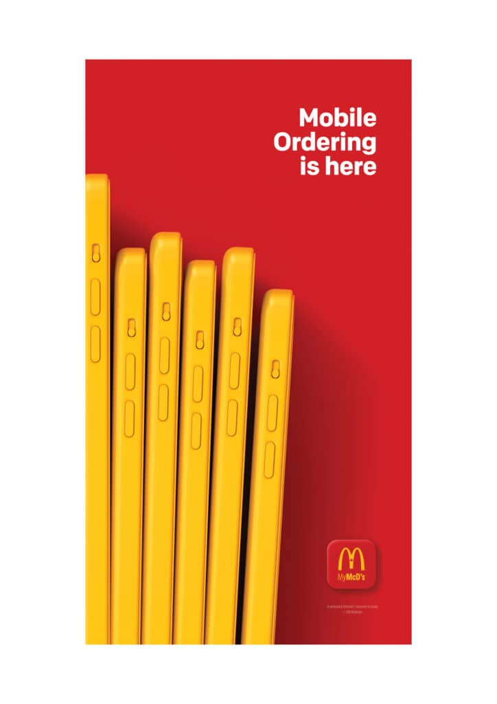 Mobile Menu: Big Mac/Fries/Egg McMuffin