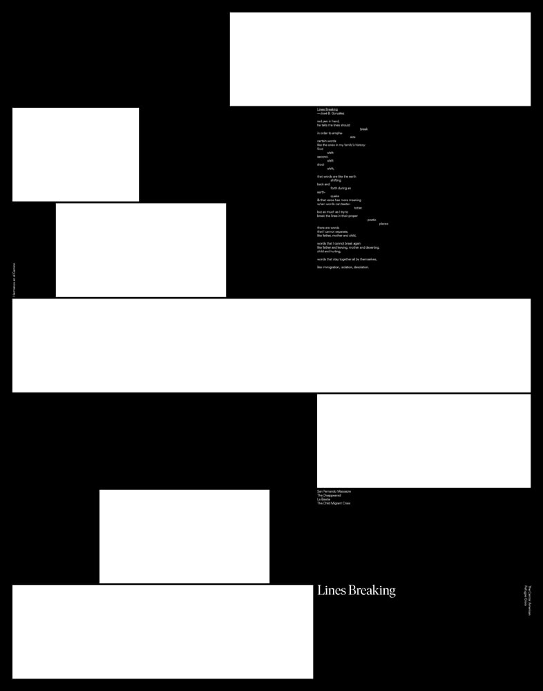 Lines Breaking Posters