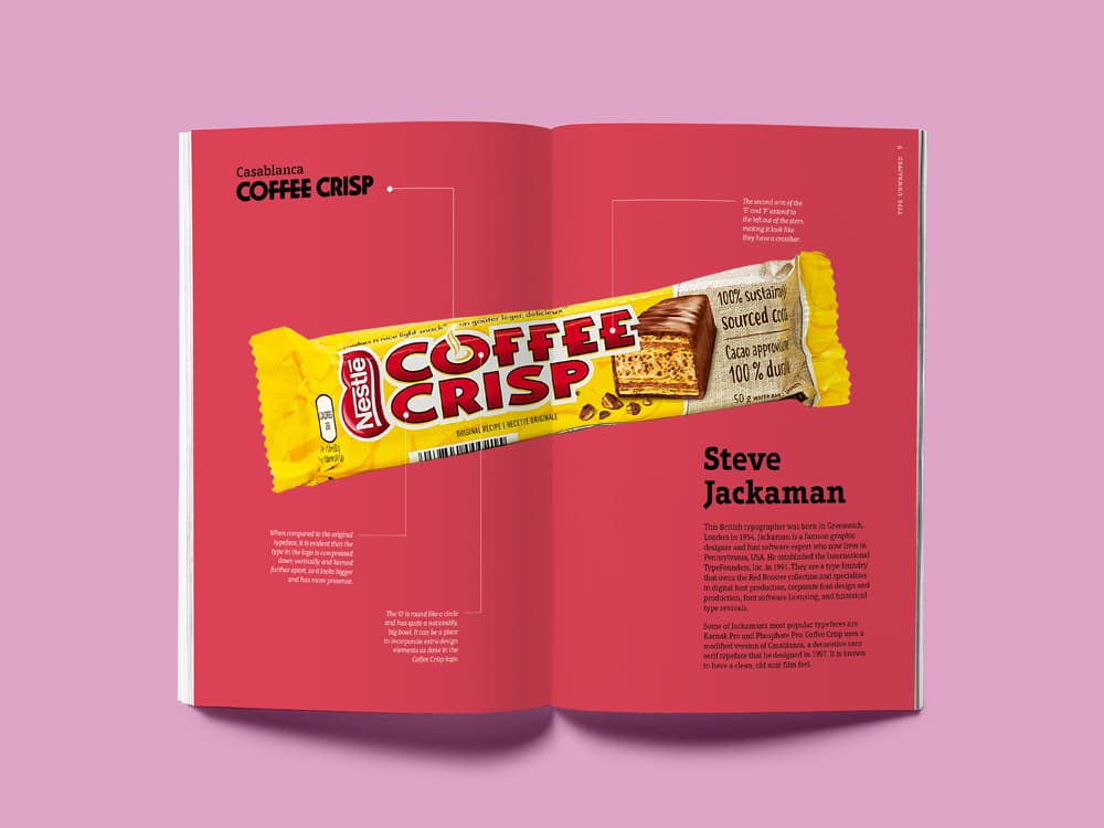 Type Unwrapped: A Commentary on Candy Bars