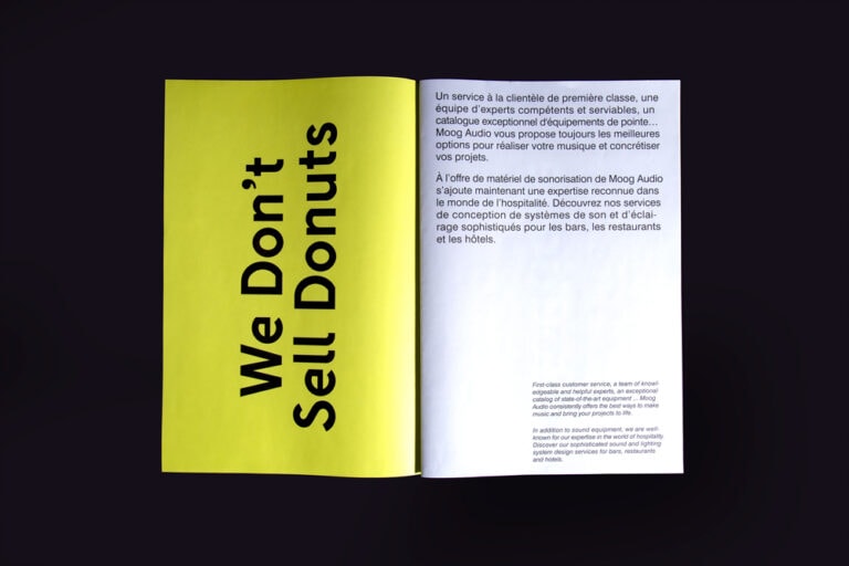 Moog Audio Brand identity
