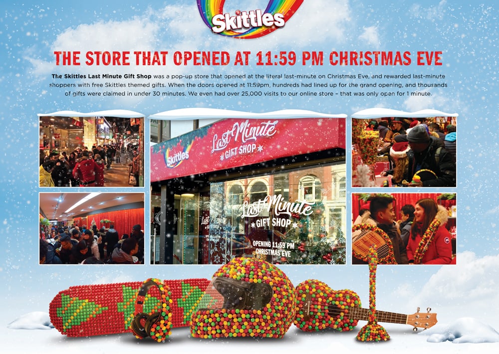 The Skittles Last Minute Gift Shop