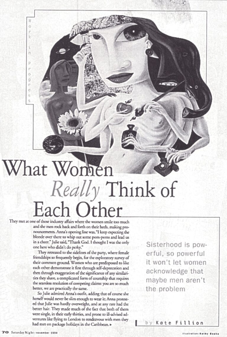 What Women Really Think of Each Other