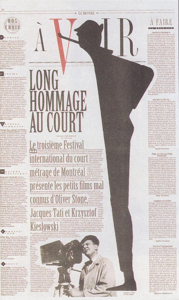 Long Hommage Au Court