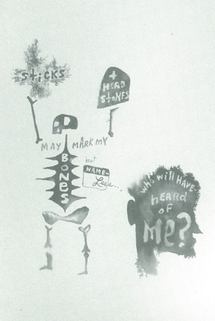 Sticks and Headstones May Mark My Bones, But Nameless...Who Will Have Heard of Me? Mr. Lifestyle, I Consume?, Whipping Boy