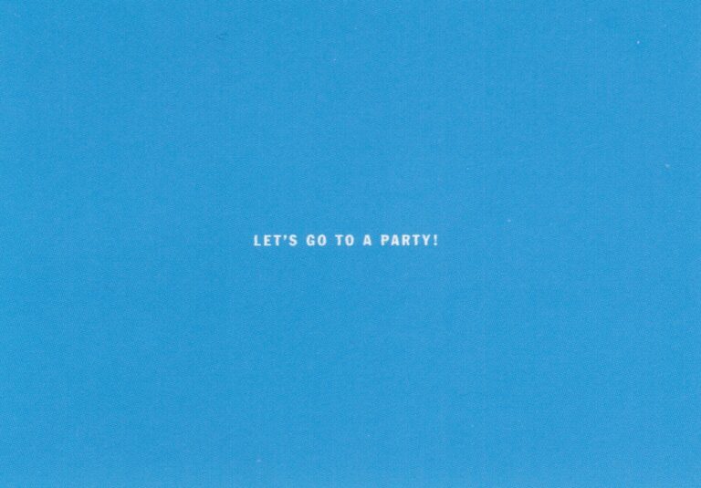 Rethink Party Invitation