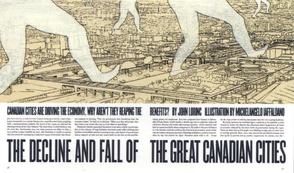 The Decline and Fall of Great Canadian Cities