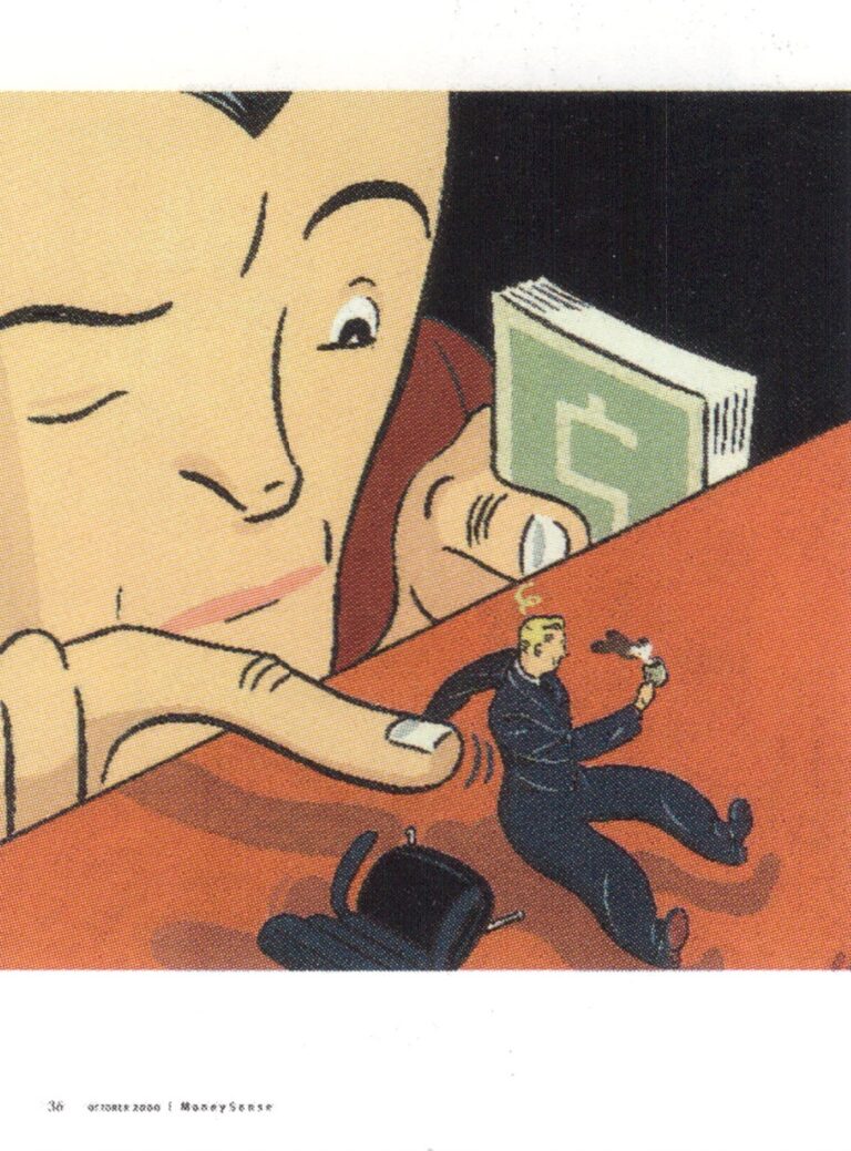 Tame that bank manager