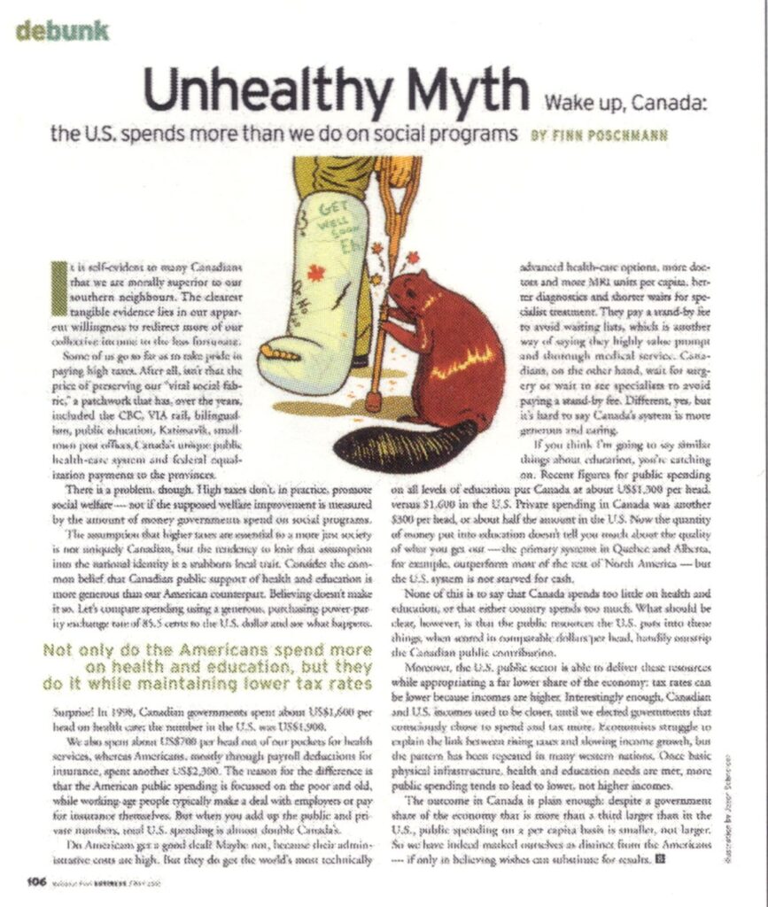 Unhealthy Myth