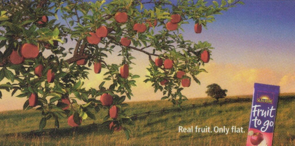 Strawberries, Apple Tree, Oranges