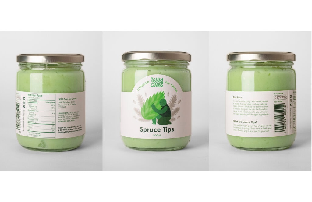 Wild Ones Ice Cream Packaging