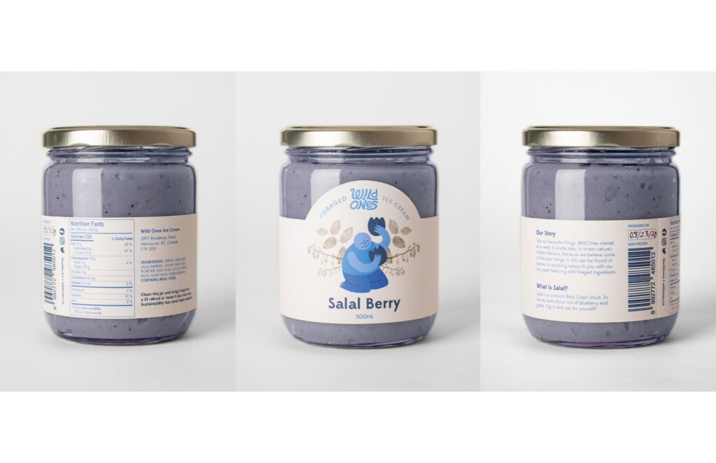 Wild Ones Ice Cream Packaging