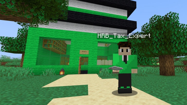 Taxcraft: The Block-iest Tax Return Ever