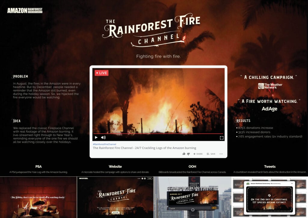 The Rainforest Fire Channel