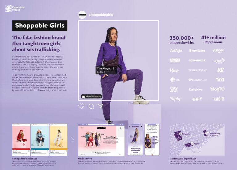 Shoppable Girls Pop-Up