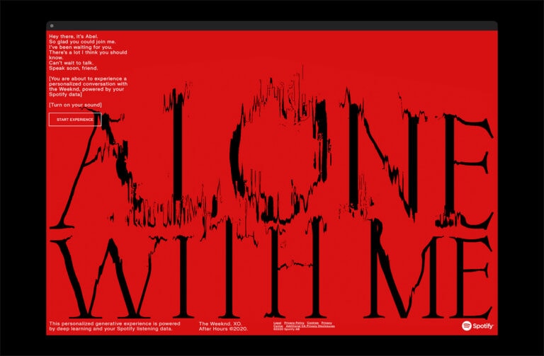 Spotify x The Weeknd