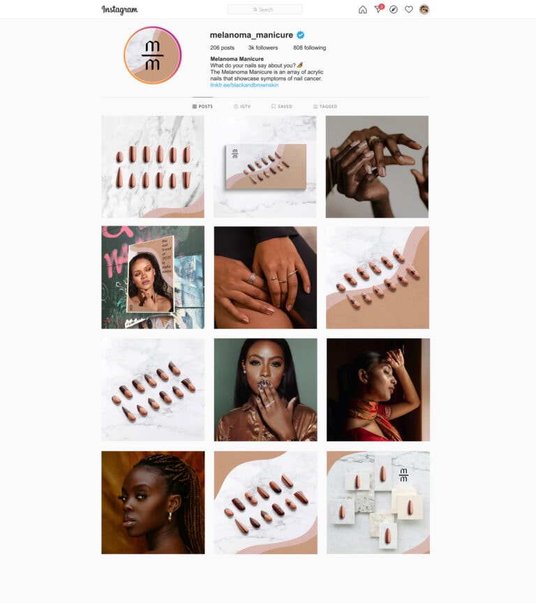 Melanoma Manicure