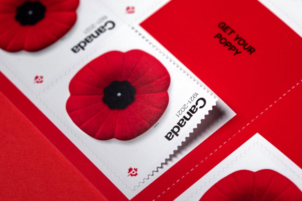 The Remembrance Poppy 100th Anniversary Stamp