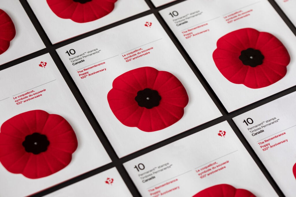 The Remembrance Poppy 100th Anniversary Stamp