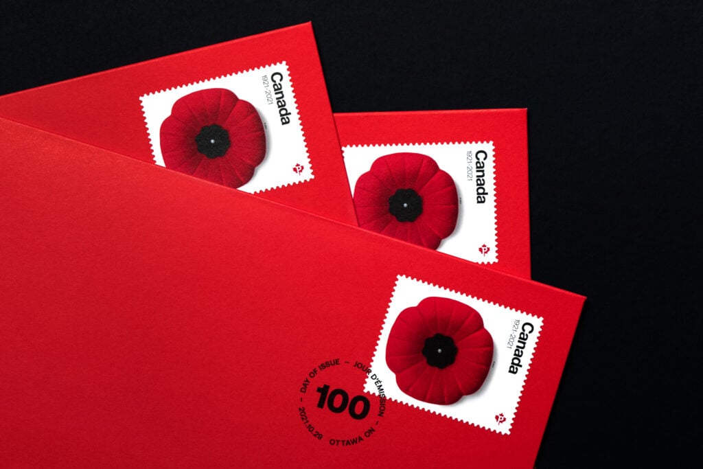 The Remembrance Poppy 100th Anniversary Stamp
