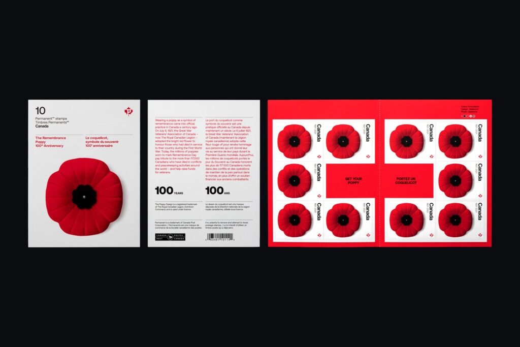 The Remembrance Poppy 100th Anniversary Stamp