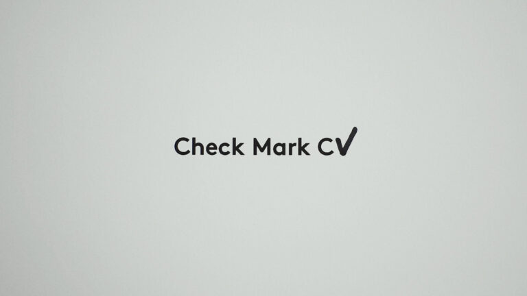 Check Mark CV