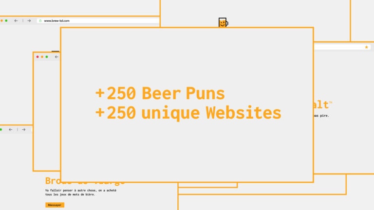 The End Of Beer Puns