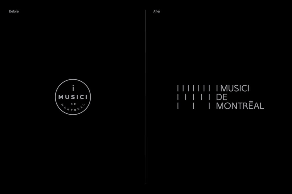 Rebrand I Musici de Montréal