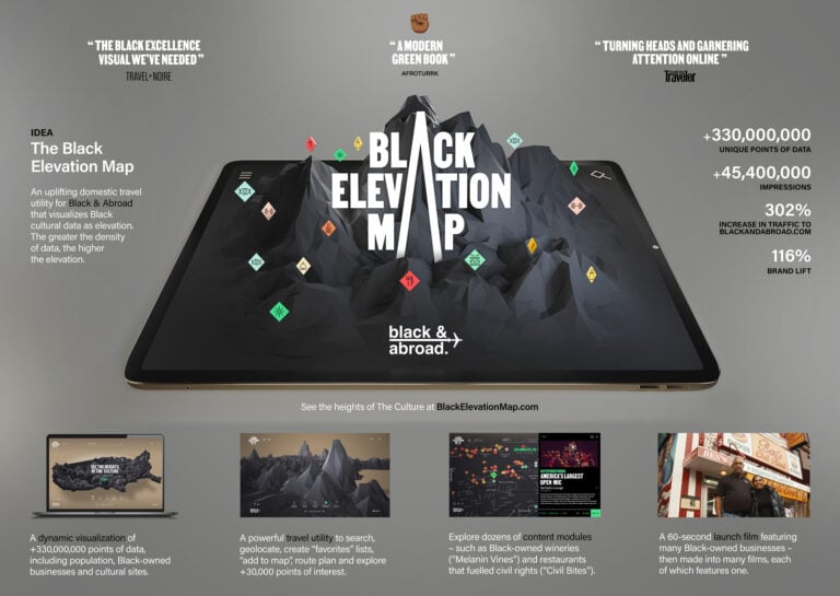 The Black Elevation Map