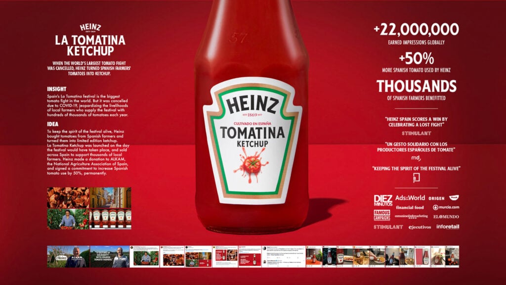 Heinz La Tomatina Ketchup