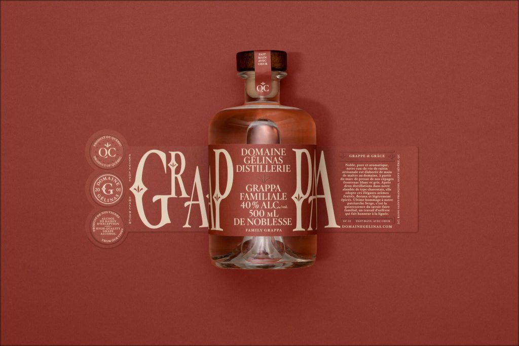 Domaine Gélinas Distillery | Family Grappa