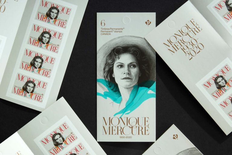 Canada Post Monique Mercure Stamp