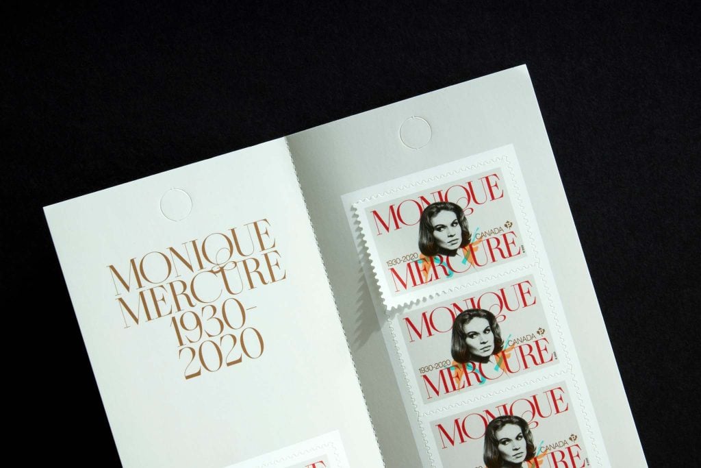 Canada Post Monique Mercure Stamp