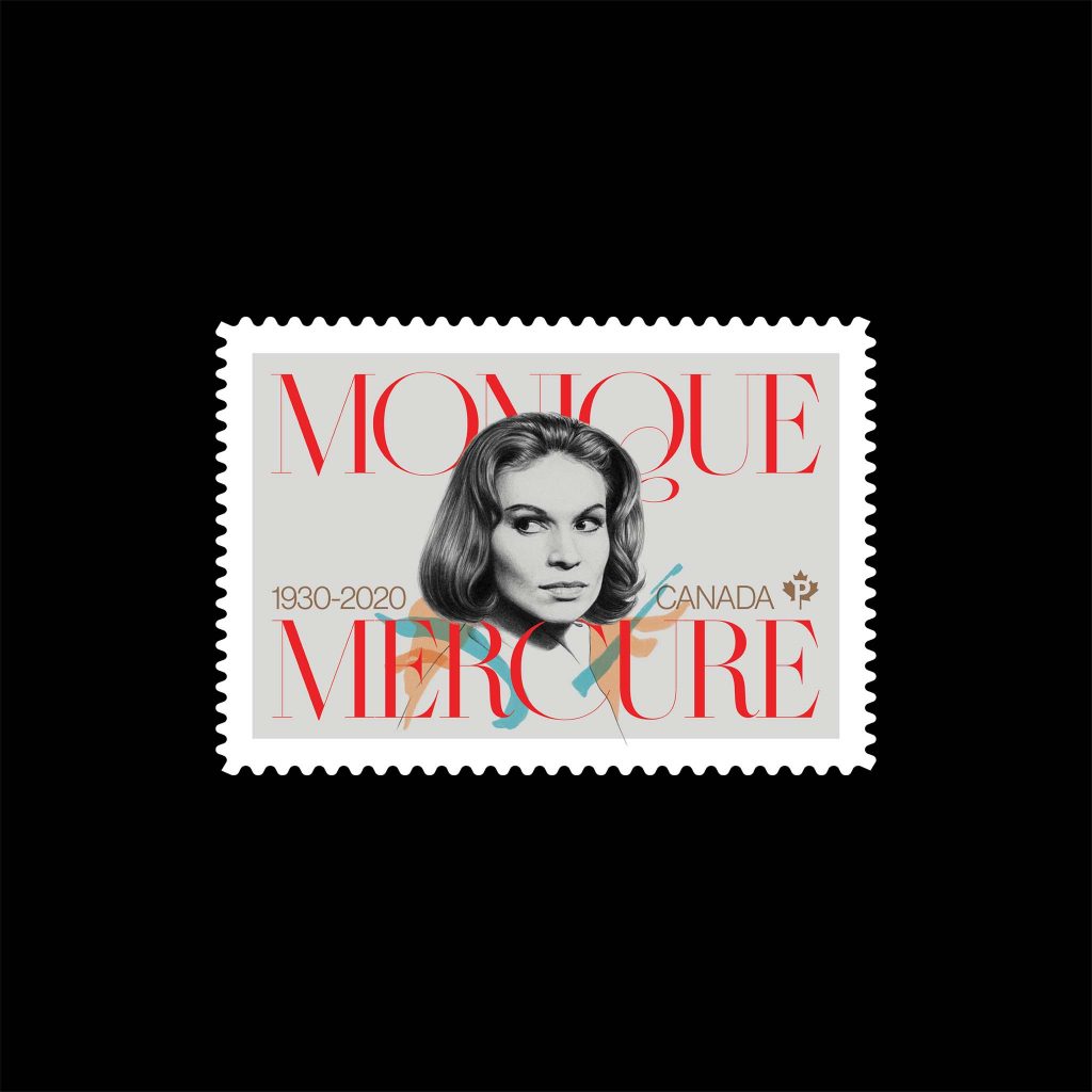 Canada Post Monique Mercure Stamp