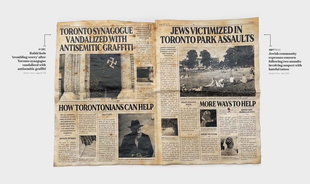 Antisemitism Is Not Old News | #TorontoForAll