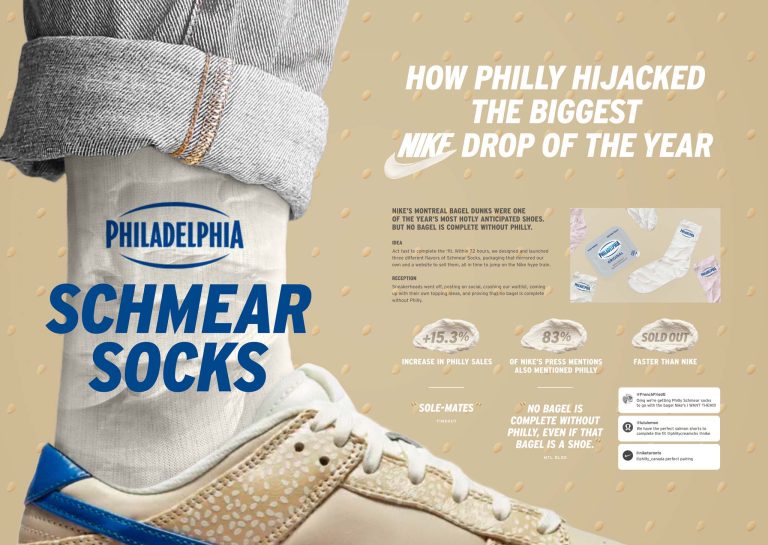 Philadelphia Schmear Socks