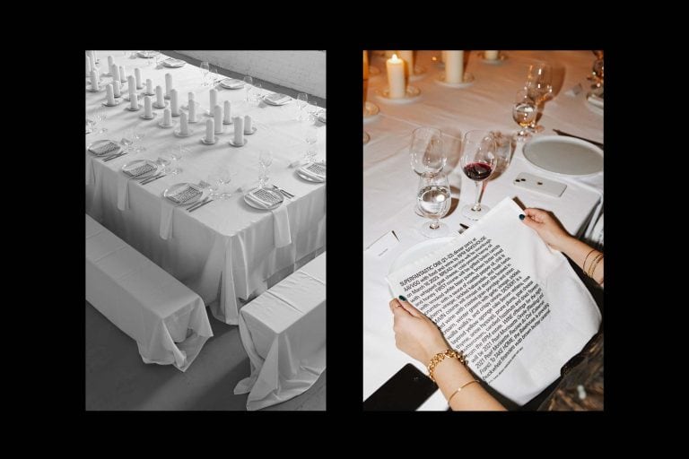 Dinner Party Menu