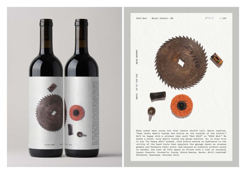 Garage Wine Packaging