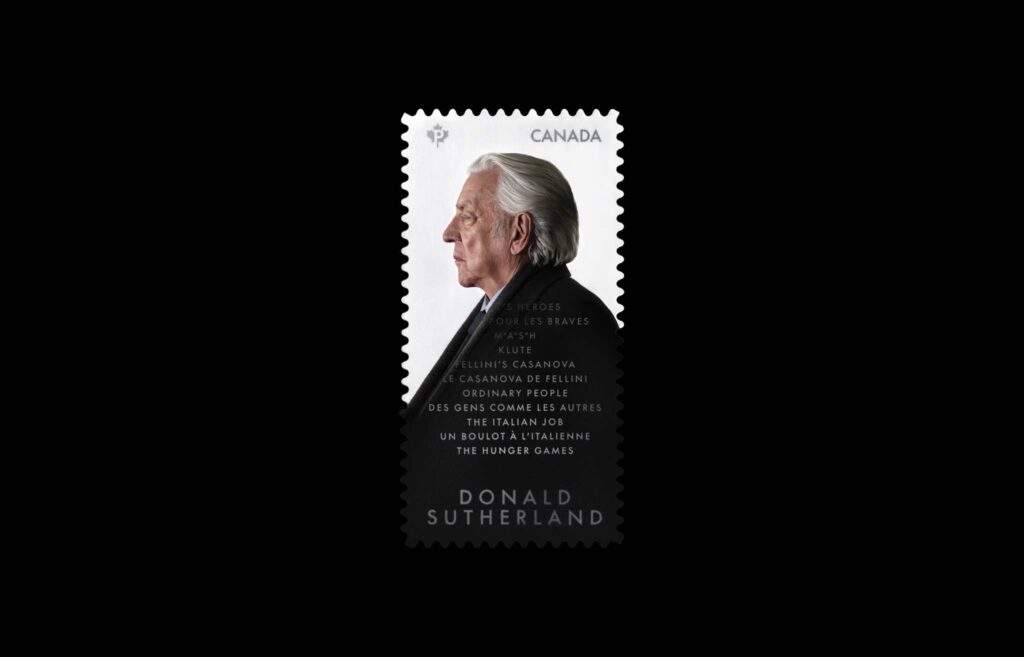 Donald Sutherland Stamp